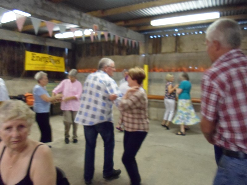 Margaret, Graham and Jean dancing